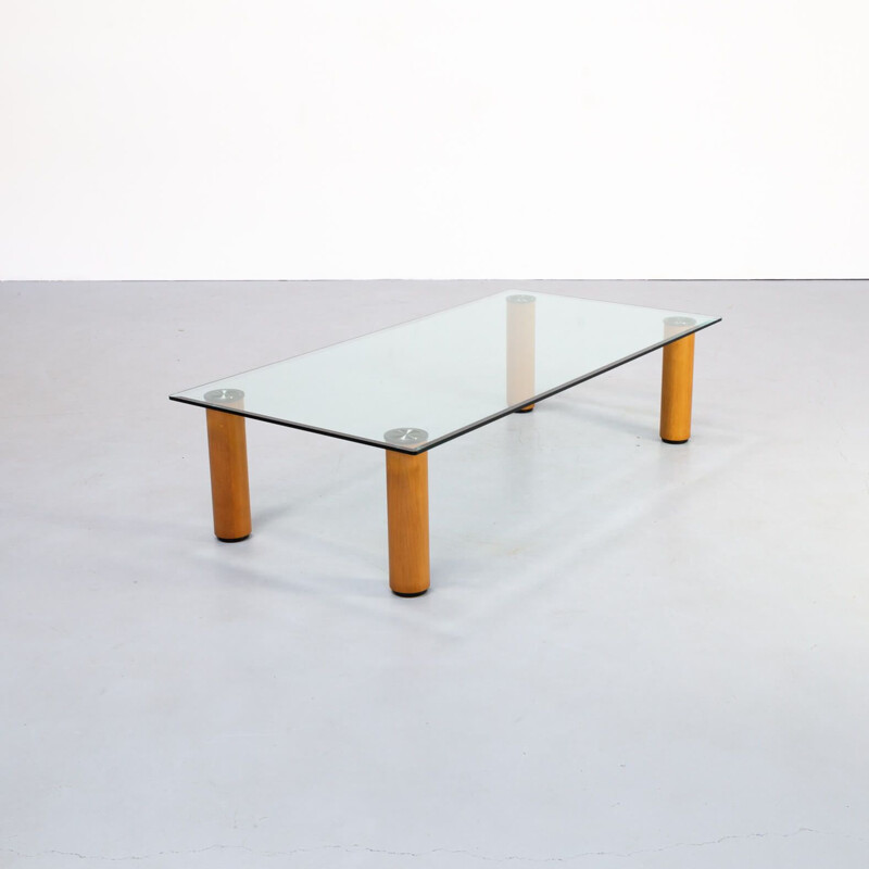 Vintage "marcuso" coffee table by Marco Zanuso for Zanotta 1970s