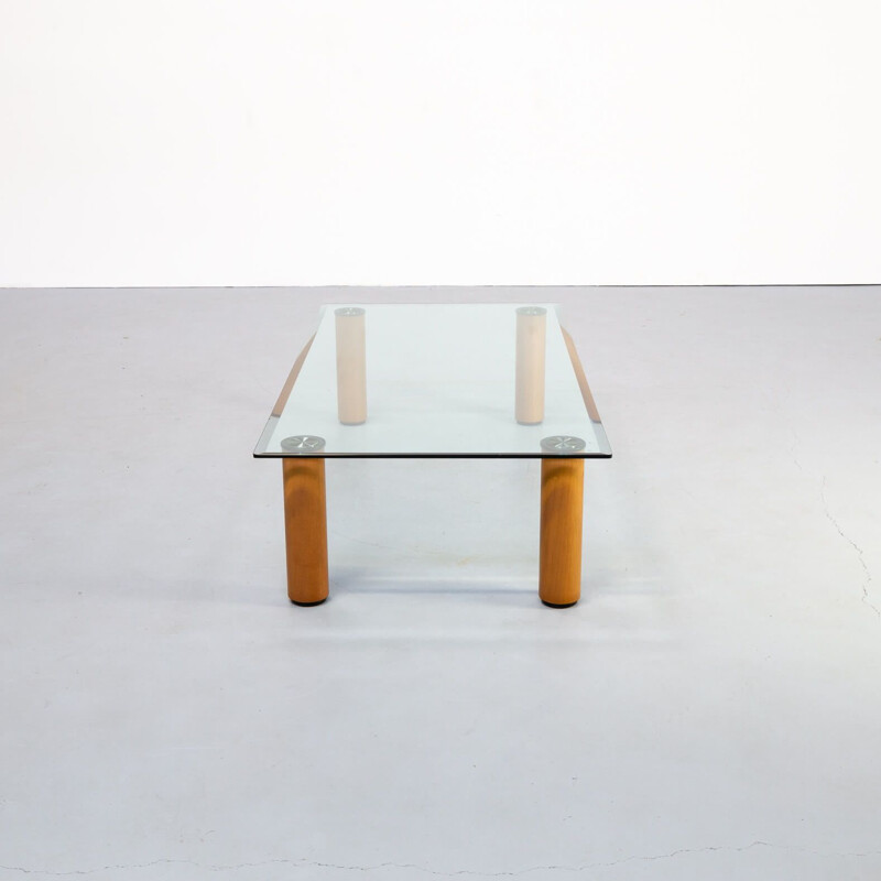 Vintage "marcuso" coffee table by Marco Zanuso for Zanotta 1970s