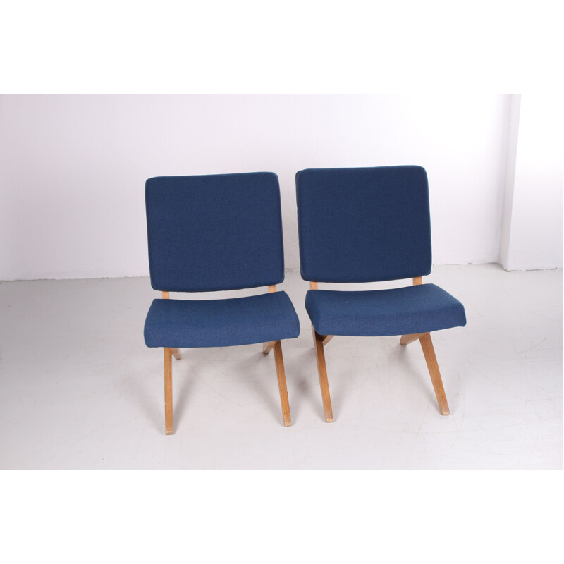 Paire de fauteuils lounge FB18 de Jan van Grunsven pour Pastoe 1950
