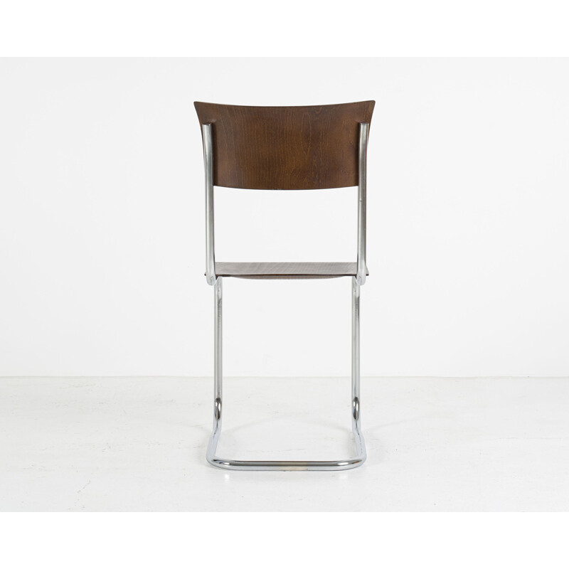 Par de poltronas de S43 de Mart Stam para Thonet 1940