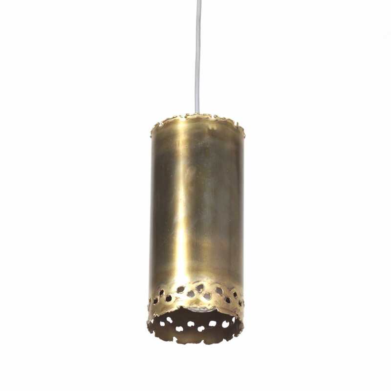 Suspension vintage Brutalist de Svend Aage pour Holm Sorensen & Co, Danemark 1970