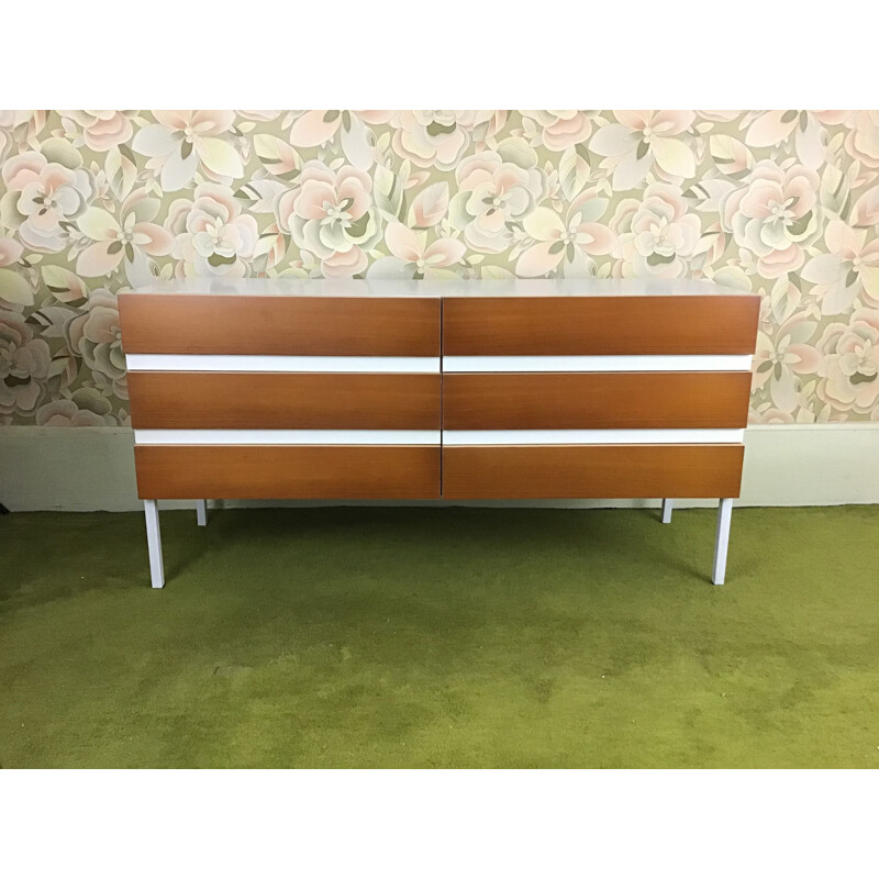 Vintage chest of drawers Interlubke, German 1970s