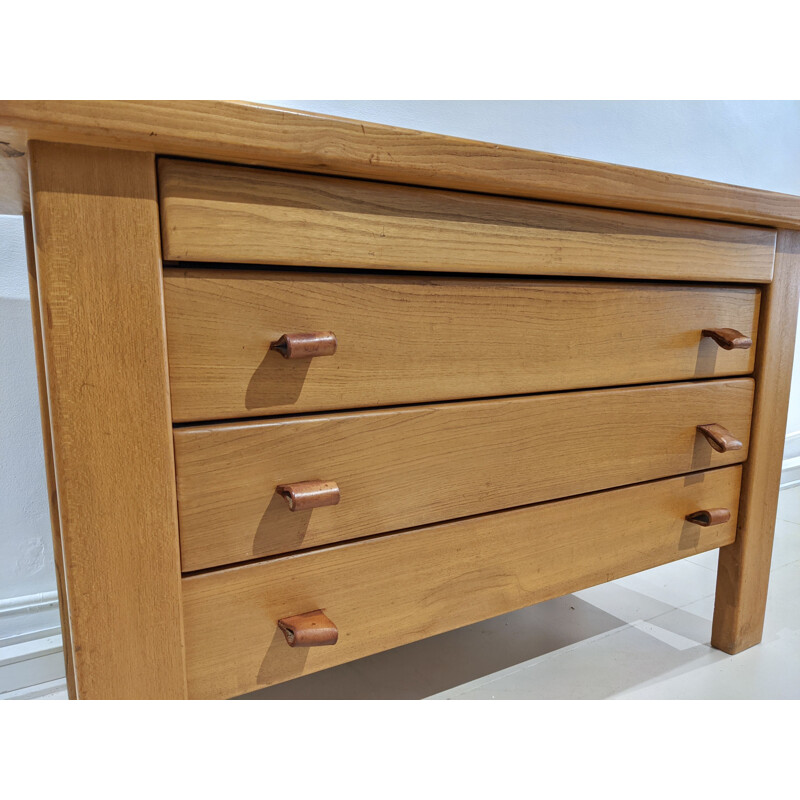 Vintage Maison Regain solid elm chest of drawers