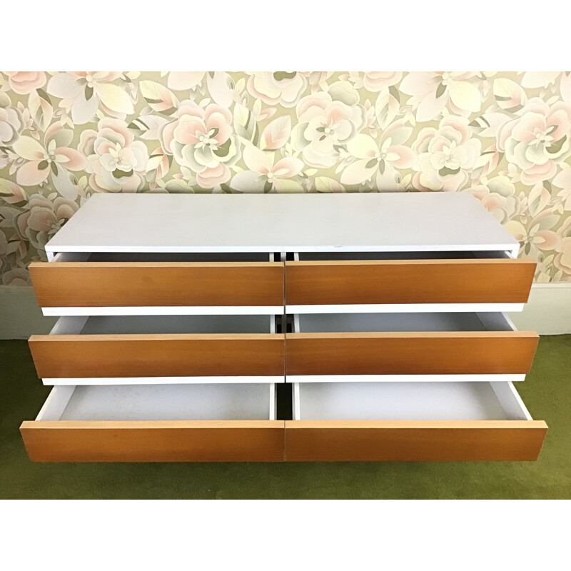 Vintage chest of drawers Interlubke, German 1970s