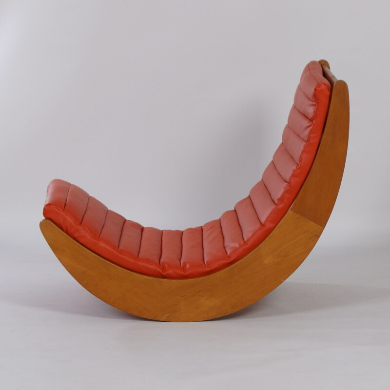 Vintage "Relaxer 2" Rocking Chair by Verner Panton for Rosenthal, Germany 1970s