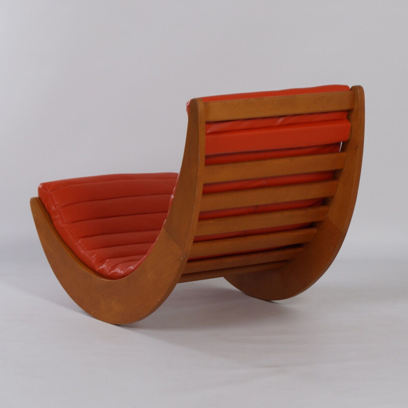 Vintage "Relaxer 2" Rocking Chair by Verner Panton for Rosenthal, Germany 1970s