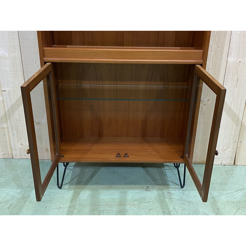 Vintage display case on hairpin legs by G-Plan 1970s