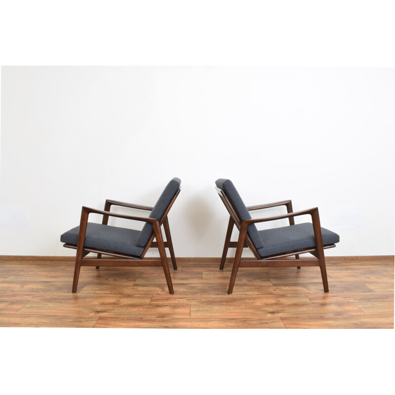 Pair of vintage Lounge Chairs Stefan, Poland 1960s