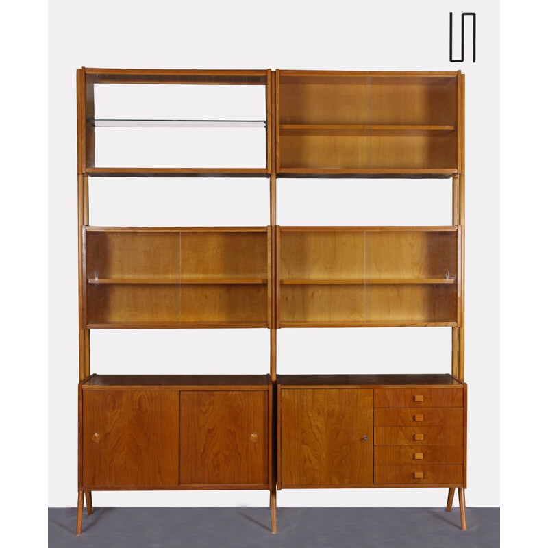 Vintage wall unit by Frantisek Jirak for Tatra Nabytok 1960s