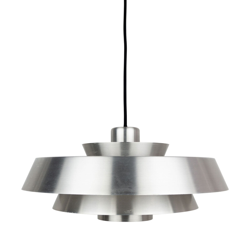 Vintage pendant lamp Nova by Jo Hammerborg Fog og Morup, Denmark 1963s