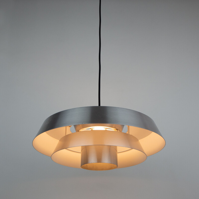 Vintage pendant lamp Nova by Jo Hammerborg Fog og Morup, Denmark 1963s