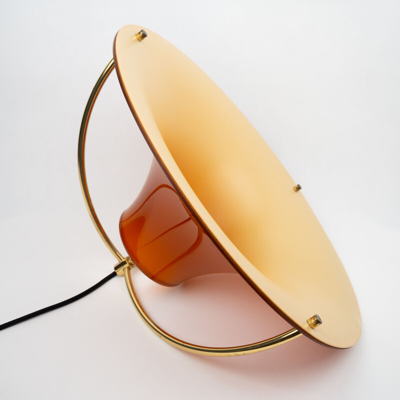 Vintage pendant lamp by Jo Hammerborg & Fog og Morup, Danish 1977s