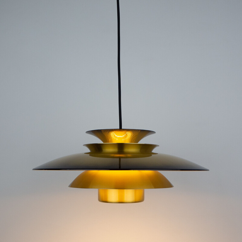 Vintage pendant lamp Roma by Junge, Danish 1980s