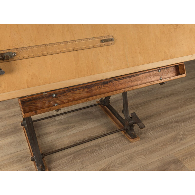 Vintage drawing table by ISIS, Germany 1950