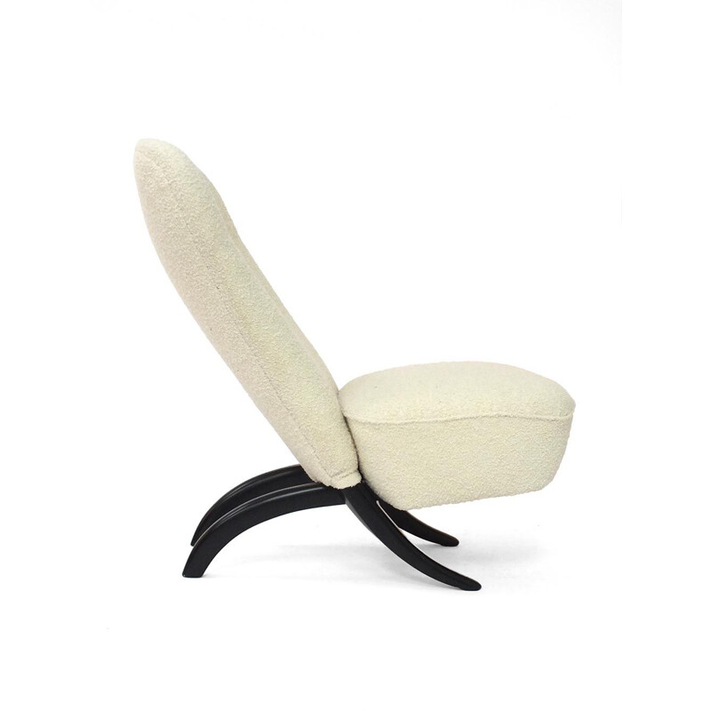 Vintage Congo chair by Theo Ruth for Artifort 1950
