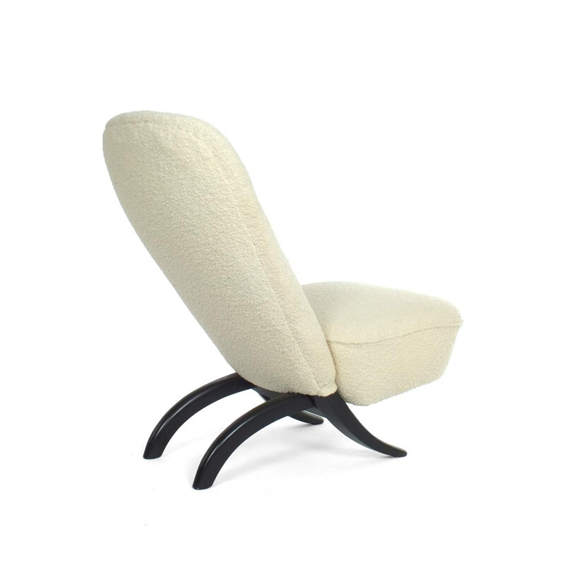 Vintage Congo chair by Theo Ruth for Artifort 1950