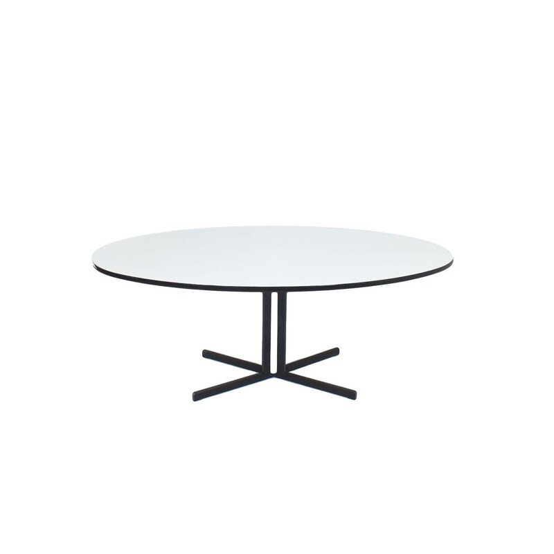 Vintage AP 104 oval table by Hein Salomonson for AP Originals, Netherlands 1950