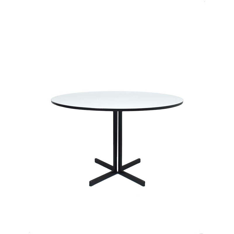 Vintage AP 104 oval table by Hein Salomonson for AP Originals, Netherlands 1950