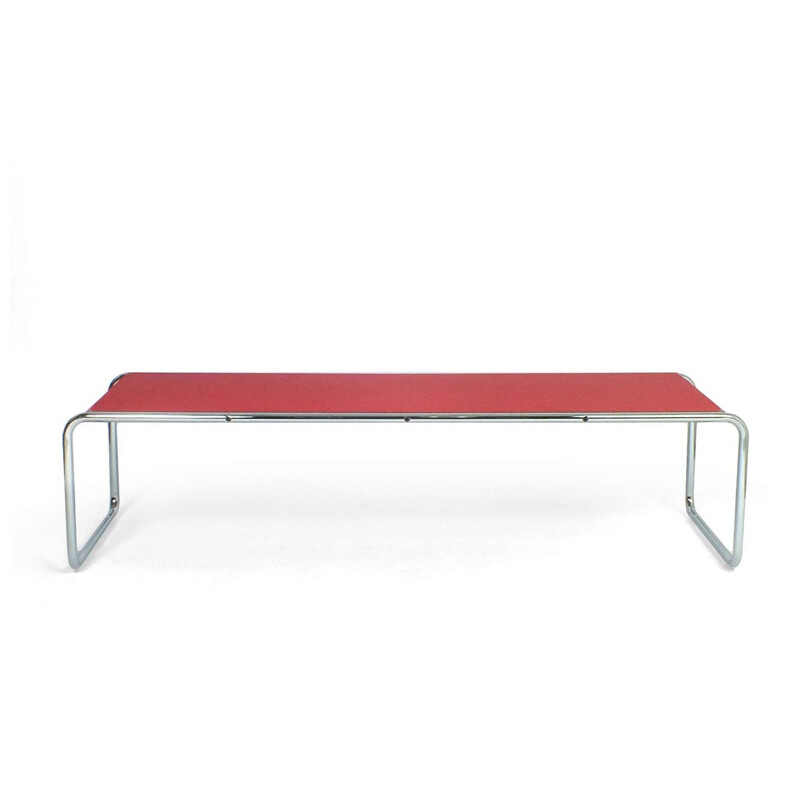 Vintage Laccio coffee table by Marcel Breuer for Knoll 1925