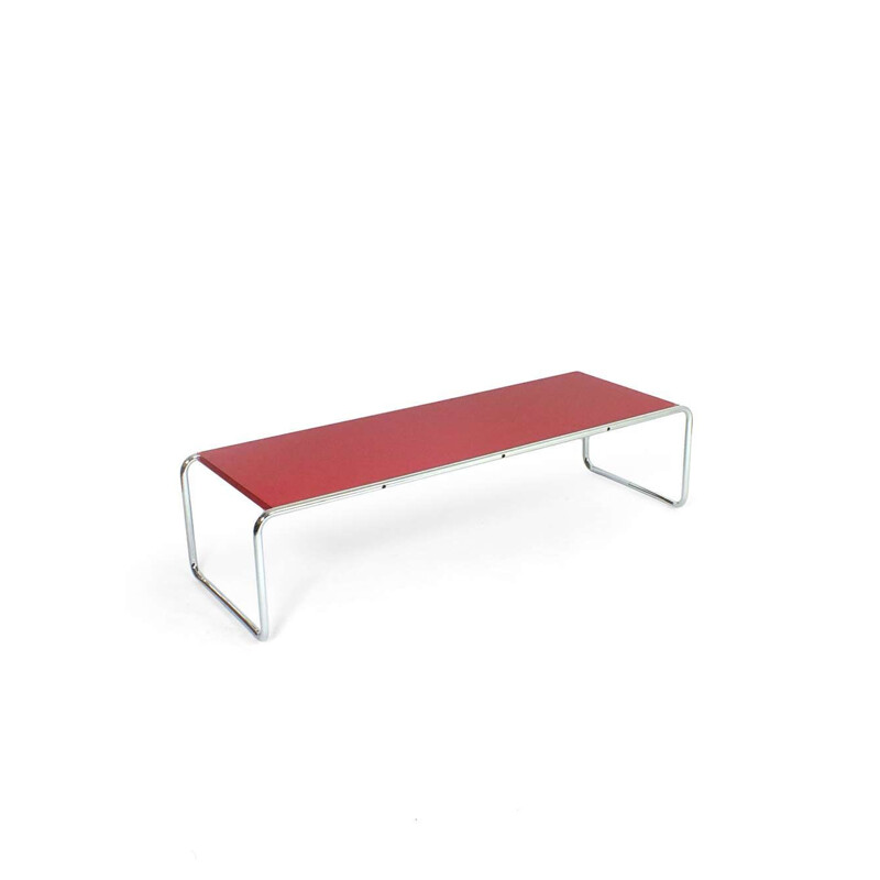 Vintage Laccio coffee table by Marcel Breuer for Knoll 1925