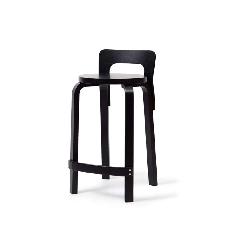 Vintage K65 high chair by Alvar Aalto for Artek 1935