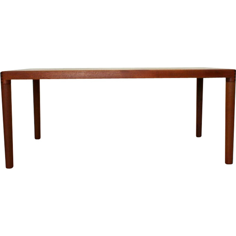 Scandinavian Bramin Møbler coffee table in teak wood, Henry W. KLEIN - 1960s