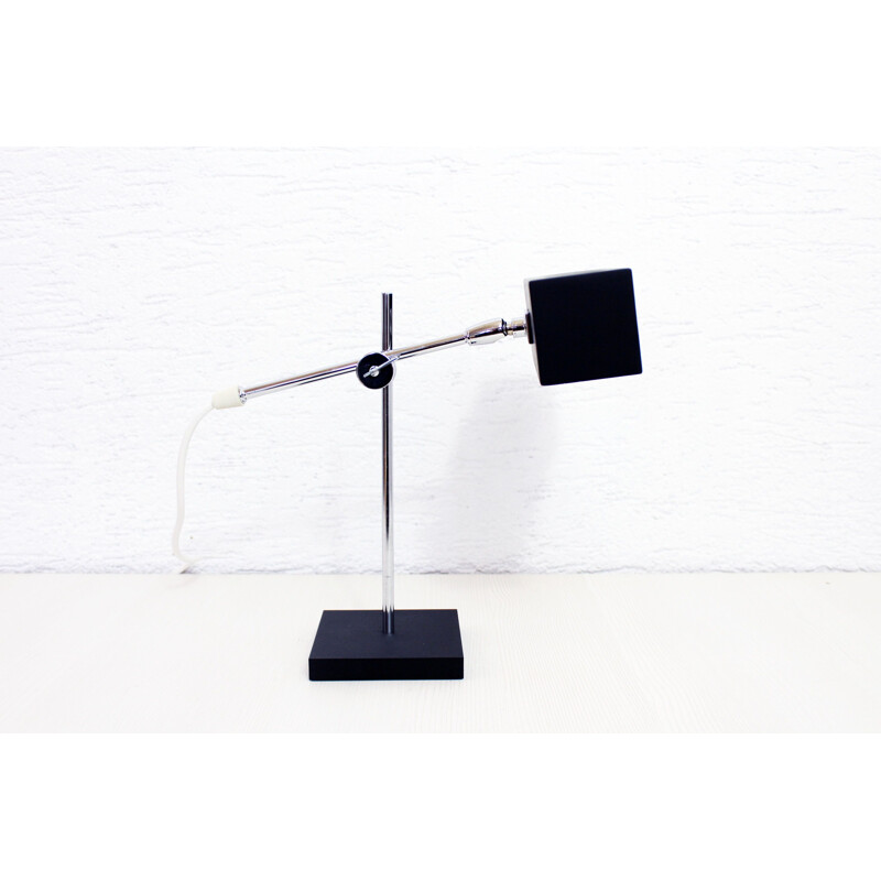 Vintage modernist desk lamp by Leclaire and Schäfer 1950