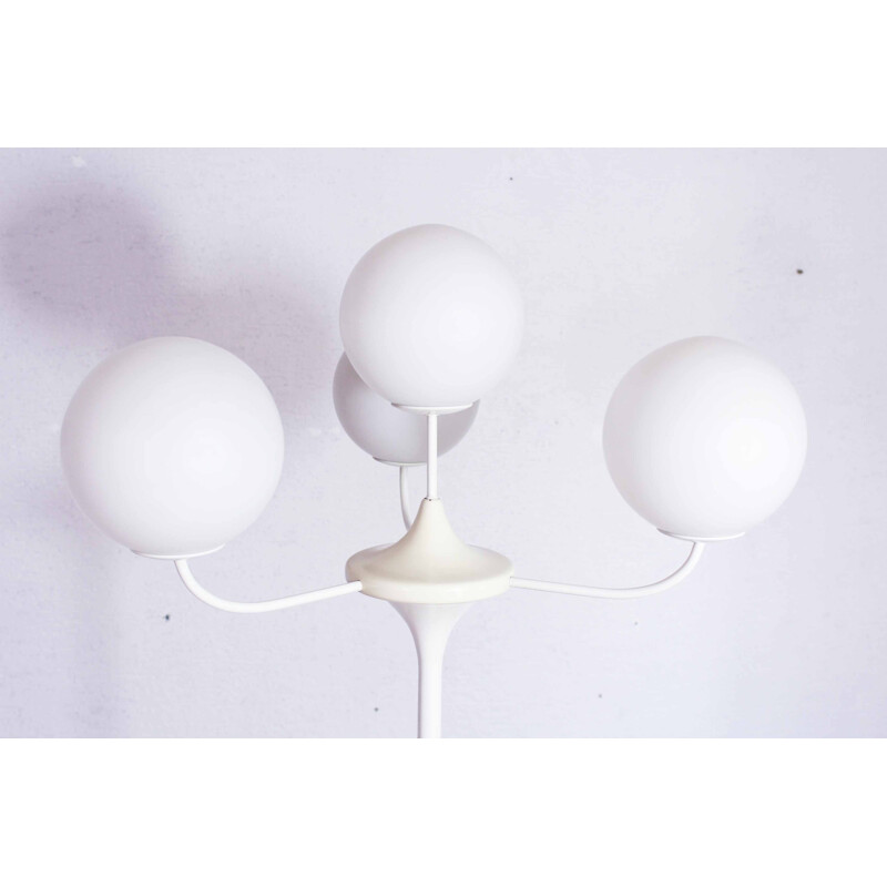 Vintage Temde Leuchten floor lamp by E.R Nele 1960