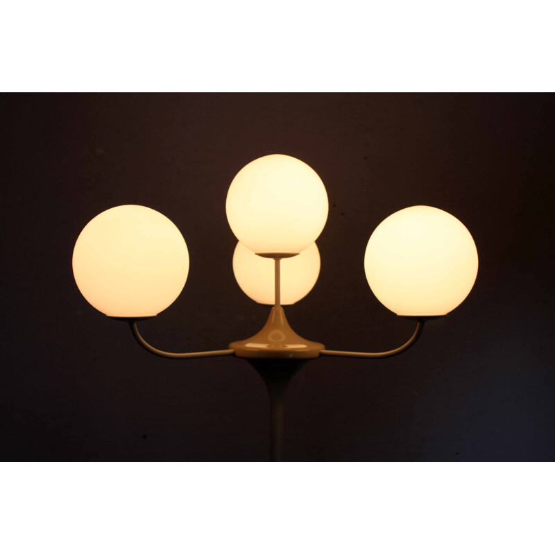 Vintage-Stehlampe Temde Leuchten von E.R Nele 1960