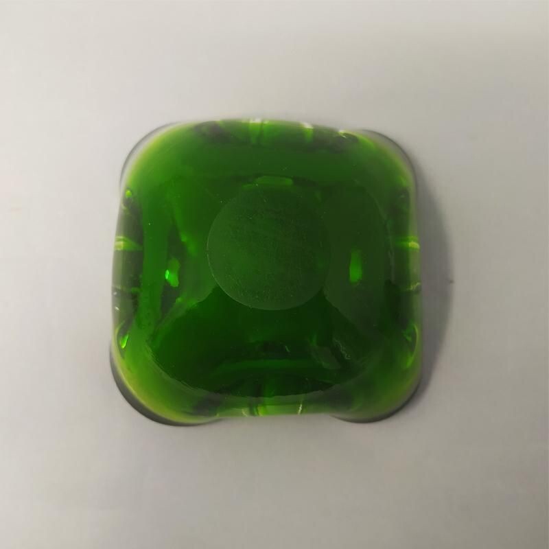 Vintage ashtray or empty pocket green from Flavio Poli for Seguso, Italy 1960