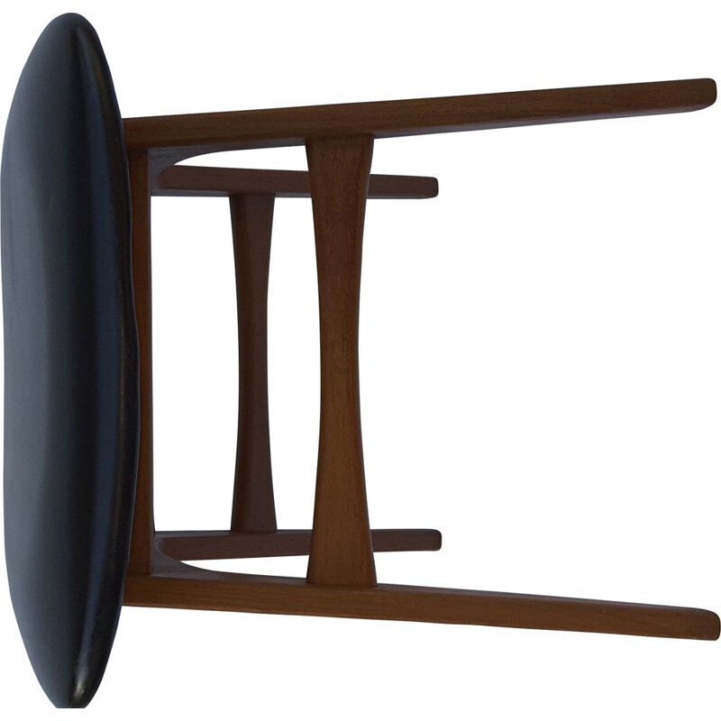 Vintage teak stool, Scandinavian