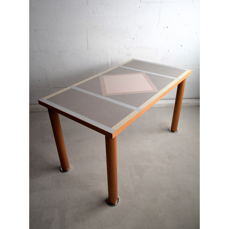 Vintage Filicudi extensible dining table by Ettore Sottsass for Zanotta, Italy 1992