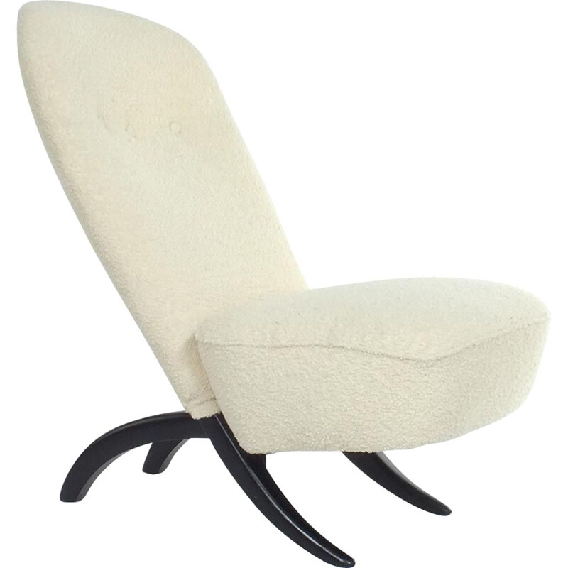 Vintage Congo chair by Theo Ruth for Artifort 1950