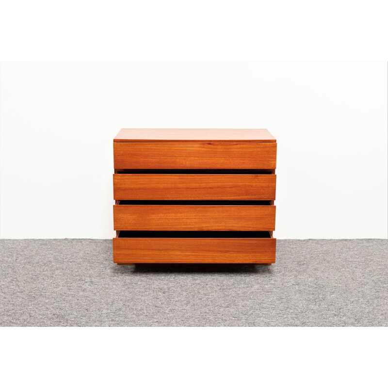 Vintage teak chest of drawers Arne Wahl Iversen for Vinde Møbelfabrik