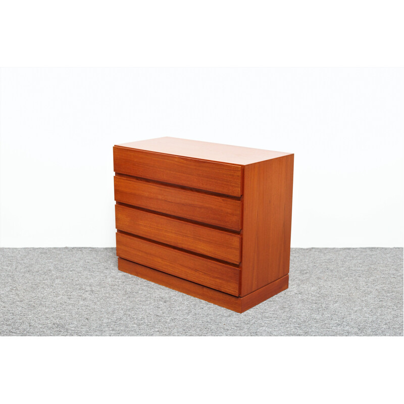 Vintage teak chest of drawers Arne Wahl Iversen for Vinde Møbelfabrik