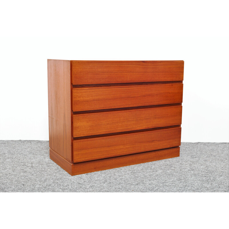 Vintage teak chest of drawers Arne Wahl Iversen for Vinde Møbelfabrik