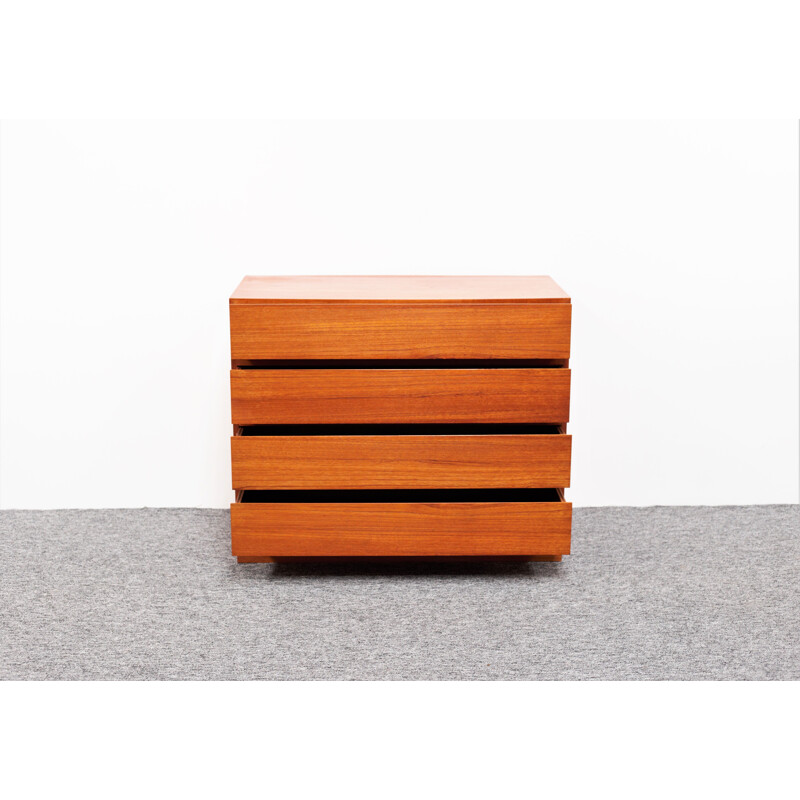 Vintage Arne Wahl Iversen Teak Chest of Drawers