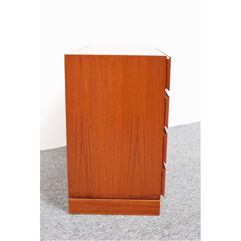 Vintage Arne Wahl Iversen Teak Chest of Drawers