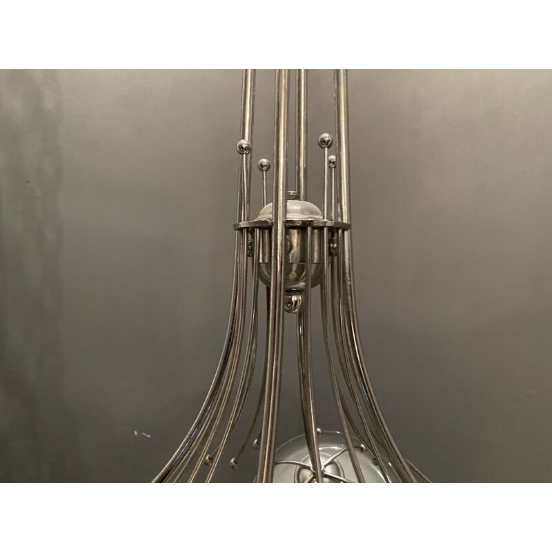 Lámpara vintage de cristal de Murano de Sciolari