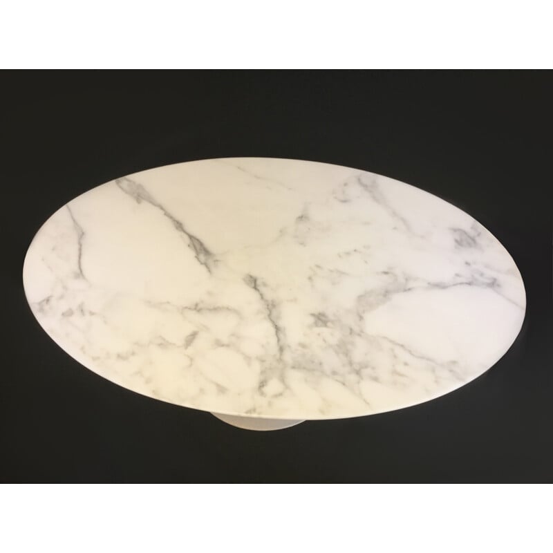 Knoll oval coffee table in marble, Eero SAARINEN - 1960s