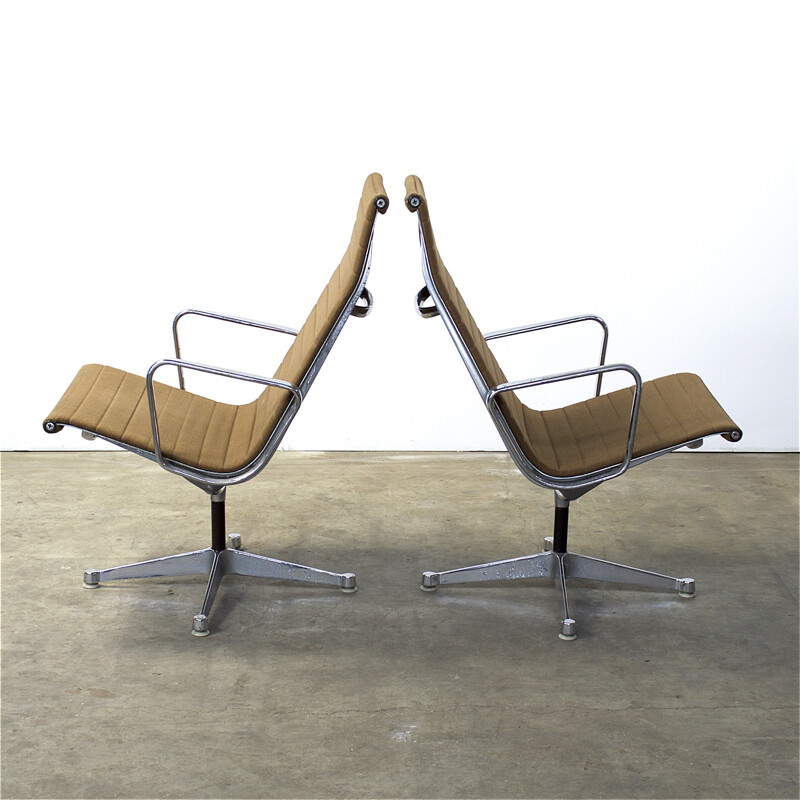 Set of 2 Herman Miller "EA116" armchairs, Charles & Ray EAMES - 1950s