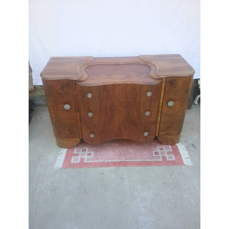 Vintage art deco chest of drawers