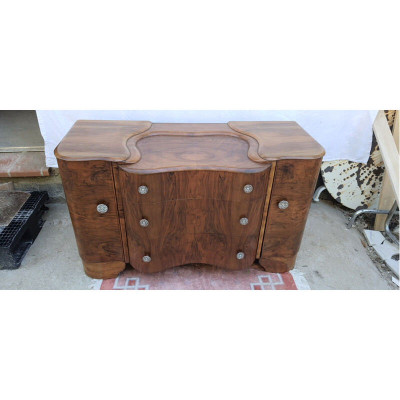 Vintage art deco chest of drawers