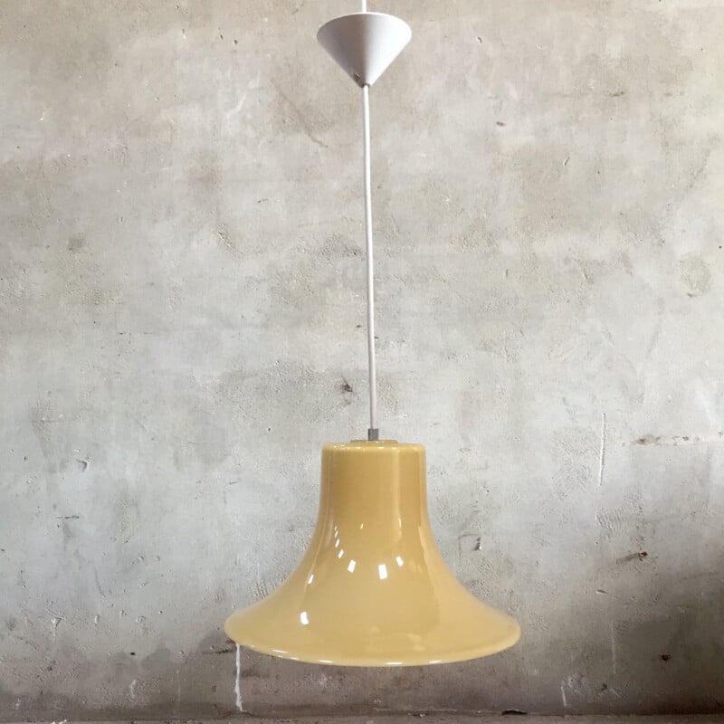 Vintage Lampe Raak aus Glas von Raal Amsterdam