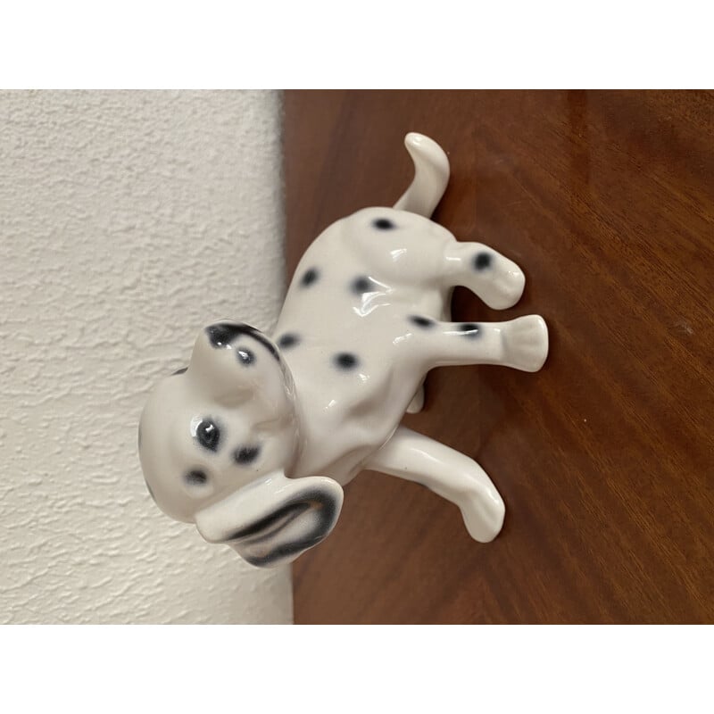 Vintage Dalmatian ceramic figurine