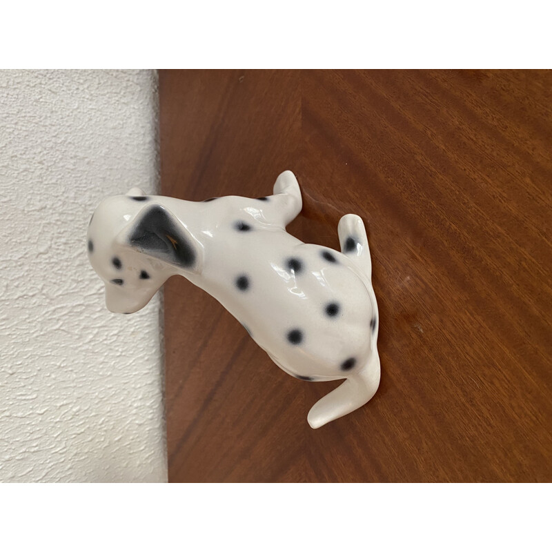 Statuetta dalmata in ceramica vintage