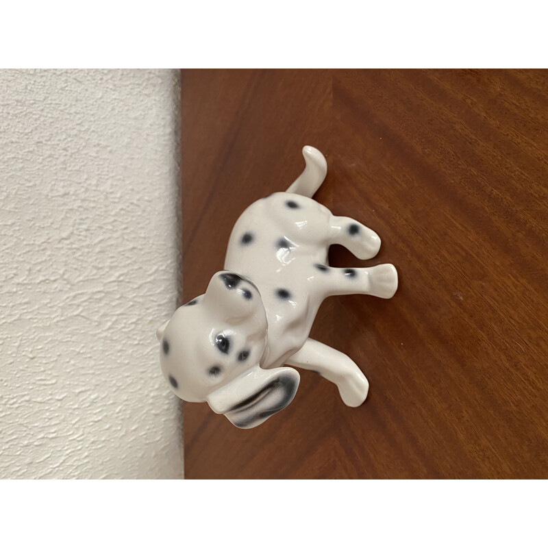 Vintage-Dalmatiner-Figur aus Keramik