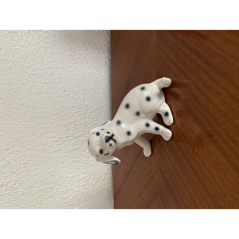 Statuetta dalmata in ceramica vintage