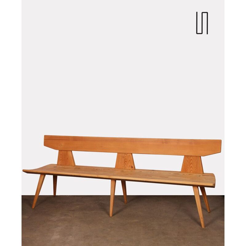 Vintage bench by Jacob Kielland-Brandt for I. Christiansen, 1960s