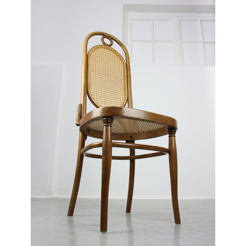 Paar vintage Thonet 207R stoelen